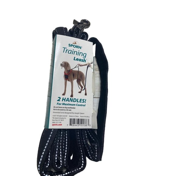 BRAND NEW Sporn Dog Training Leash with 2 Padded Handles-Reflective 6' D… - Picture 2 of 5